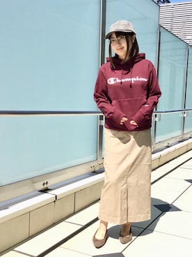 「coenスタッフスタイリング」｜「アイテム（パンプス）」を使った、coen さなりさん（レディース・155cm）の秋コーディネート