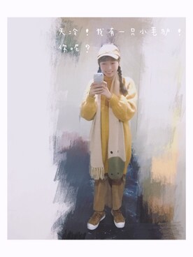 微博：@哈吉他 さんのコーディネート