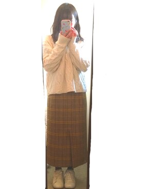 Yさん（レディース・156cm）の冬コーディネート