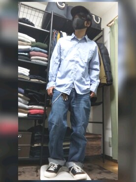 「YAKPAK（ヤックパック）のアイテム」を使った、bbtalさん（メンズ・162cm）の春コーディネート