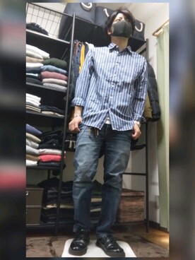 「リーバイス」｜bbtalさん（メンズ・162cm）の春コーディネート