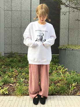 「アイテム（その他シューズ）」を使った、merry jenny 梅田店さん（レディース・160cm）の秋コーディネート