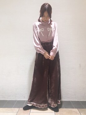 merry jenny 梅田店さん（レディース・160cm）の秋コーディネート