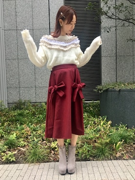 merry jenny 梅田店さん（レディース・160cm）の秋コーディネート