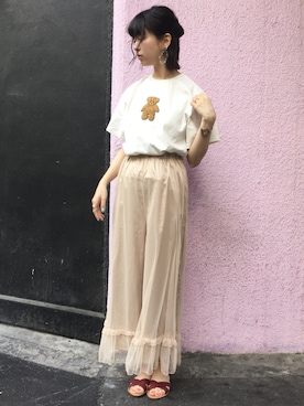 merry jenny 梅田店さん（レディース・160cm）の夏コーディネート