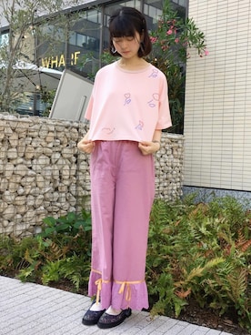 「アイテム（その他シューズ）」を使った、merry jenny 梅田店さん（レディース・160cm）の夏コーディネート