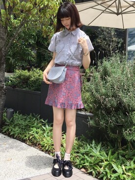 merry jenny 梅田店さん（レディース・160cm）の夏コーディネート