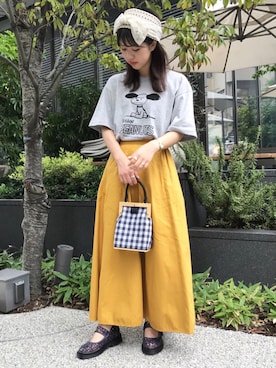 「アイテム（その他シューズ）」を使った、merry jenny 梅田店さん（レディース・160cm）の夏コーディネート