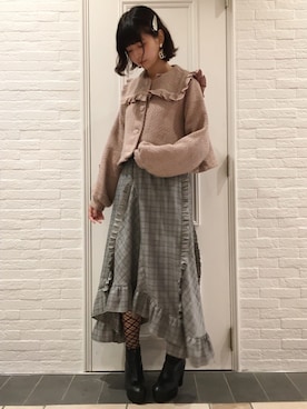 merry jenny 梅田店さん（レディース・160cm）の夏コーディネート