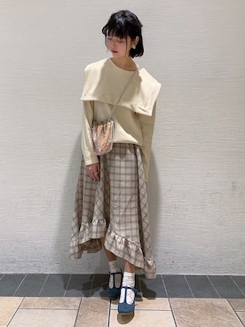 merry jenny 梅田店さん（レディース・166cm）の冬コーディネート