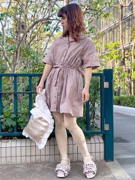 merry jenny 梅田店さん（レディース・160cm）の春コーディネート