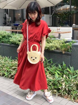 merry jenny 梅田店さん（レディース・154cm）の春コーディネート