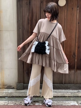 merry jenny 梅田店さん（レディース・165cm）の夏コーディネート