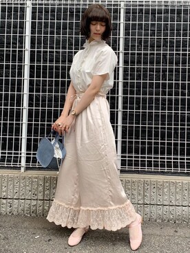 merry jenny 梅田店さん（レディース・165cm）の夏コーディネート