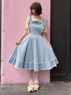 merry jenny 梅田店さん（レディース・165cm）の夏コーディネート