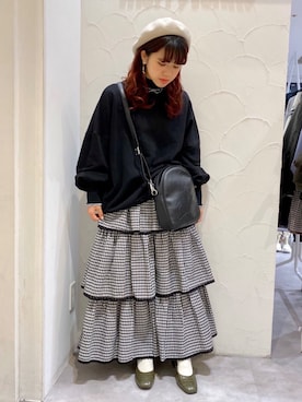 merry jenny 梅田店さん（レディース・165cm）の冬コーディネート