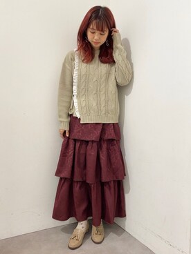 merry jenny 梅田店さん（レディース・154cm）の秋コーディネート