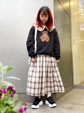 merry jenny 梅田店さん（レディース・154cm）の冬コーディネート