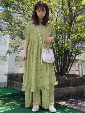 merry jenny 梅田店さん（レディース・154cm）の春コーディネート