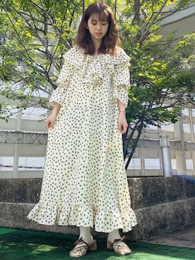 「アイテム（その他シューズ）」を使った、merry jenny 梅田店さん（レディース・154cm）の春コーディネート