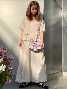 merry jenny 梅田店さん（レディース・154cm）の春コーディネート