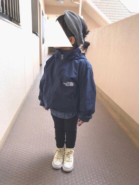 「ヘアバンド」｜「アイテム（ナイロンジャケット）」を使った、koharu☺︎さん（キッズ・90cm）の冬コーディネート