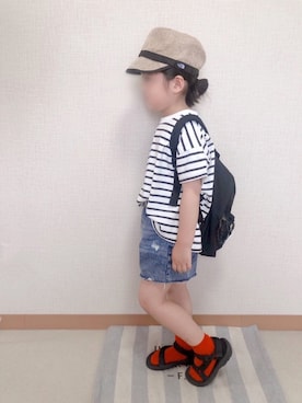 koharu☺︎さん（キッズ・110cm）の夏コーディネート