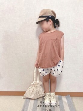 koharu☺︎さん（キッズ・110cm）の夏コーディネート
