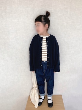 koharu☺︎さん（キッズ・110cm）の冬コーディネート