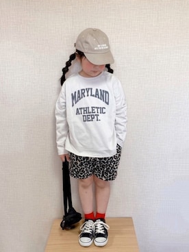「アイテム（ラッピングキット）」を使った、koharu☺︎さん（キッズ・110cm）の春コーディネート