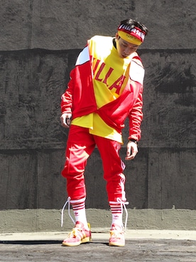 「#supreme」｜亞當碎骨さん（メンズ・175cm）の春コーディネート