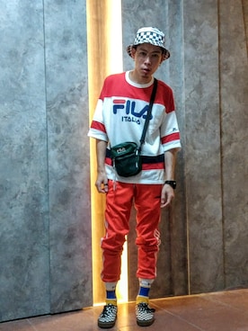 「#HUF」｜亞當碎骨さん（メンズ・175cm）の秋コーディネート