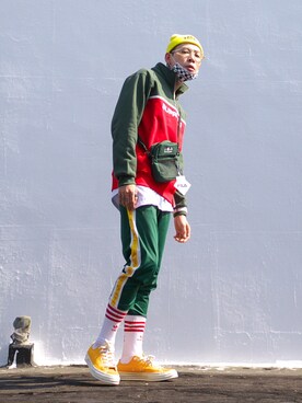 「#supreme」｜亞當碎骨さん（メンズ・175cm）の秋コーディネート