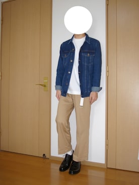 「abahouse」｜「アイテム（デニムジャケット）」を使った、URer6174さん（メンズ・167cm）の春コーディネート