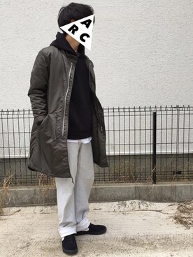 ARChangさん（メンズ・170cm）の冬コーディネート