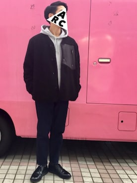 ARChangさん（メンズ・170cm）の冬コーディネート