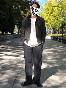 「RED WING（レッドウィング）のアイテム（その他シューズ）」を使った、ARChangさん（メンズ・170cm）の秋コーディネート