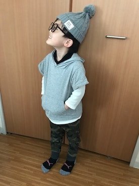 R/Sさん（キッズ・100cm）の春コーディネート