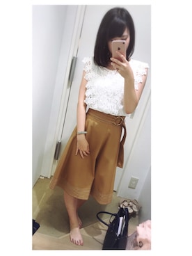 「Rirandture」｜chi ⑅ ❁ .°さん（レディース・154cm）の夏コーディネート