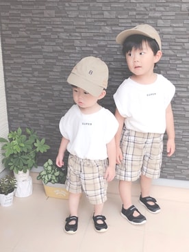 mahiriyoさん（キッズ・100cm）の夏コーディネート