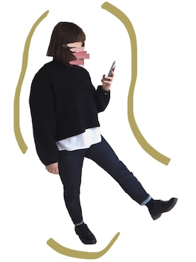 こーん。さん（レディース・165cm）の冬コーディネート