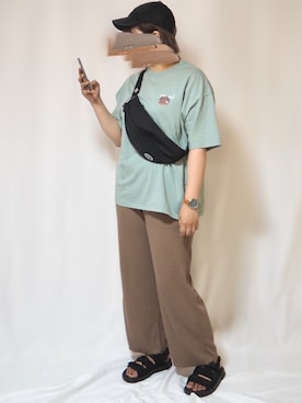 こーん。さん（レディース・167cm）の夏コーディネート