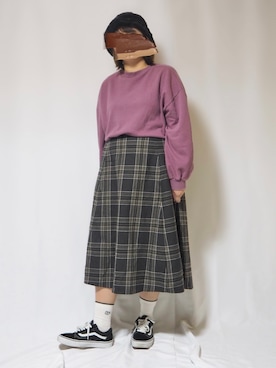 こーん。さん（レディース・166cm）の冬コーディネート