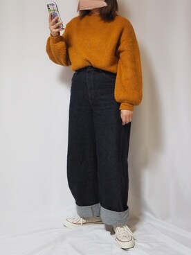 こーん。さん(レディース・166cm)の冬コーディネート