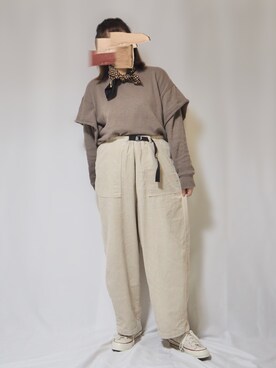 こーん。さん（レディース・166cm）の冬コーディネート