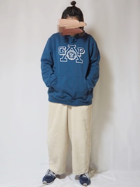 こーん。さん（レディース・166cm）の冬コーディネート