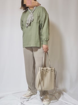 こーん。さん（レディース・166cm）の春コーディネート