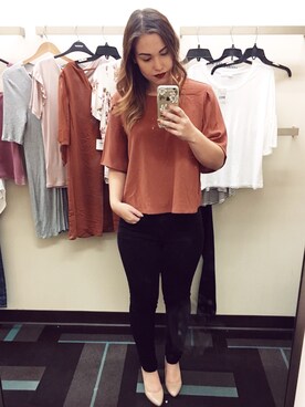 「ALDO（アルド）のアイテム（ドレスシューズ）」を使った、mikealaeliseさん（レディース・163cm）の冬コーディネート