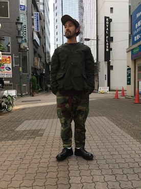 牛木さん(メンズ・165cm)の秋コーディネート