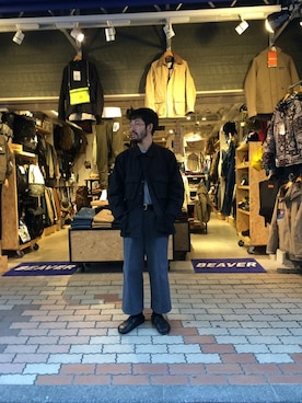 「ベンデイビス」｜牛木さん（メンズ・165cm）の春コーディネート